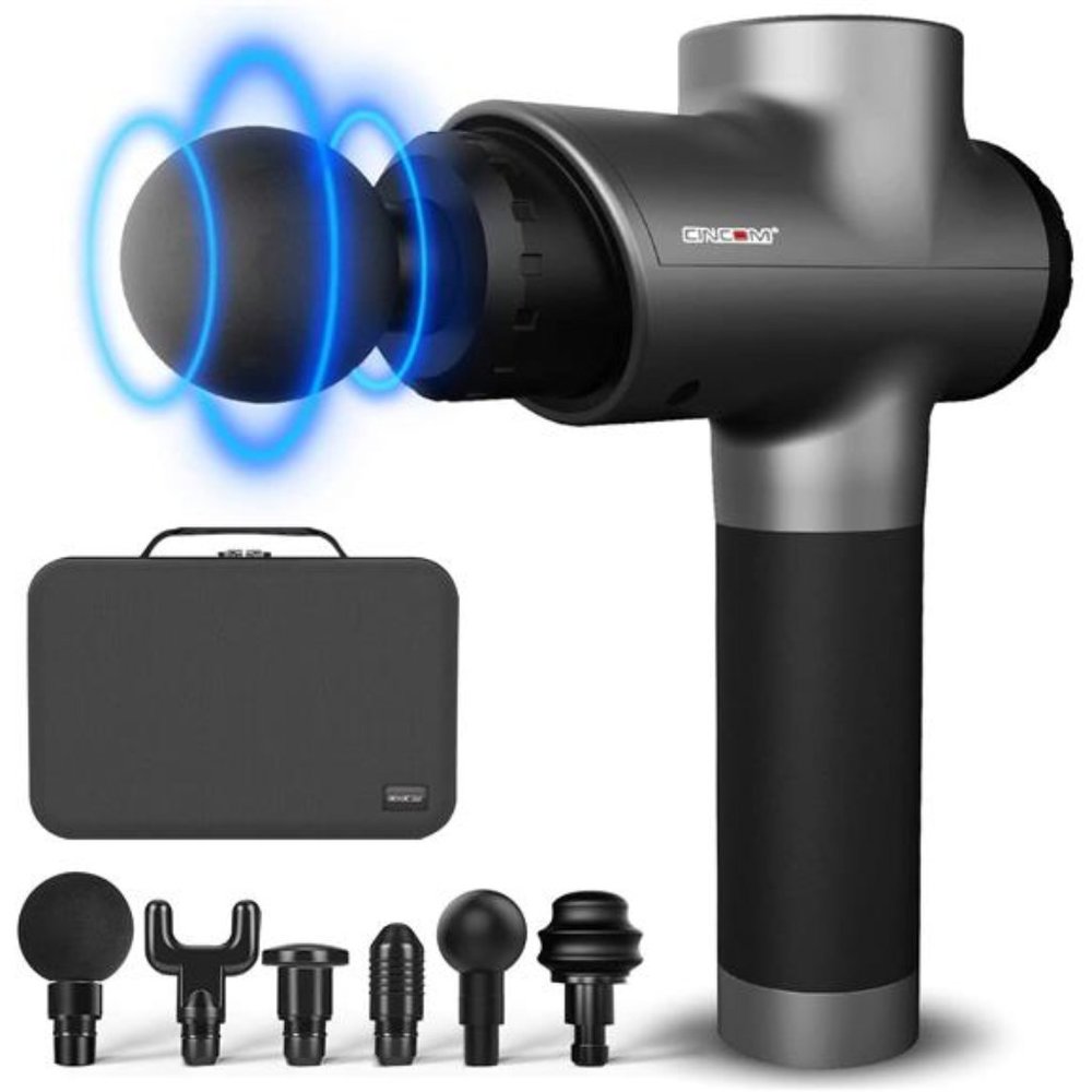 Massage Gun,Deep Tissue Percussion Massage Gun SuperQuiet Portable Body Massager